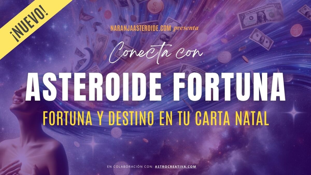 Asteroide Fortuna en la carta natal
