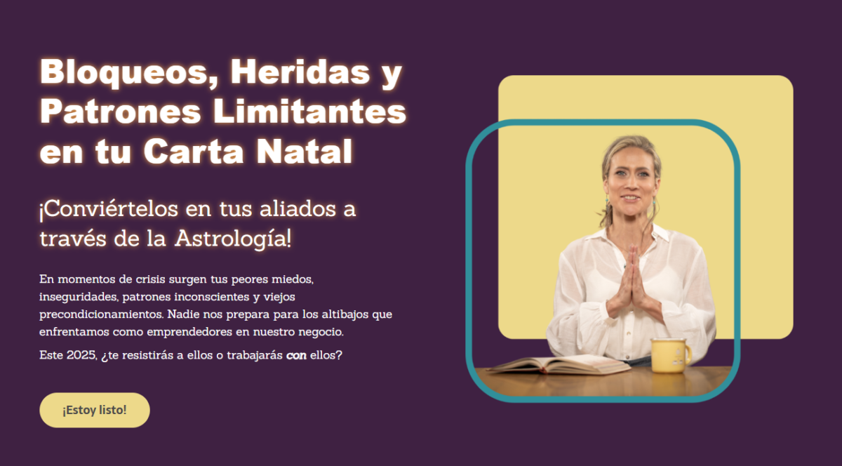 Bloqueos, Heridas y Patrones Limitantes en tu Carta Natal