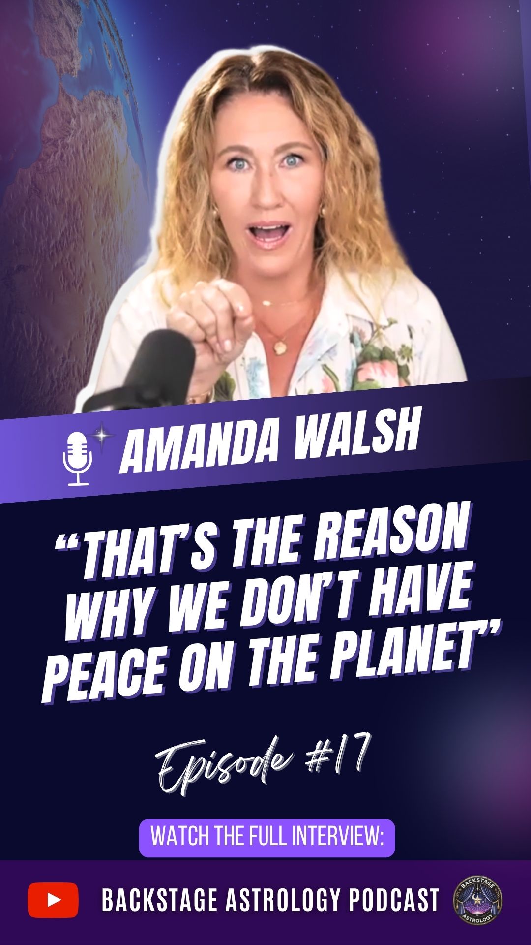 Amanda Walsh Astrology Hub, atBackstage Astrology