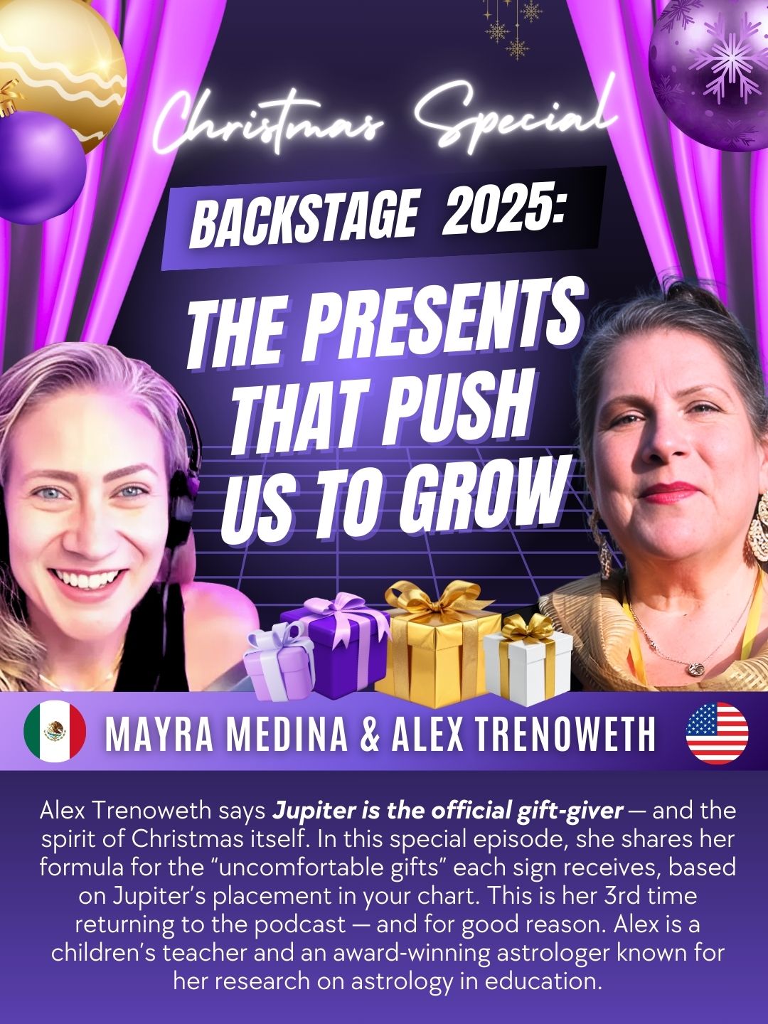 Alex Trenoweth at Backstage Astrology