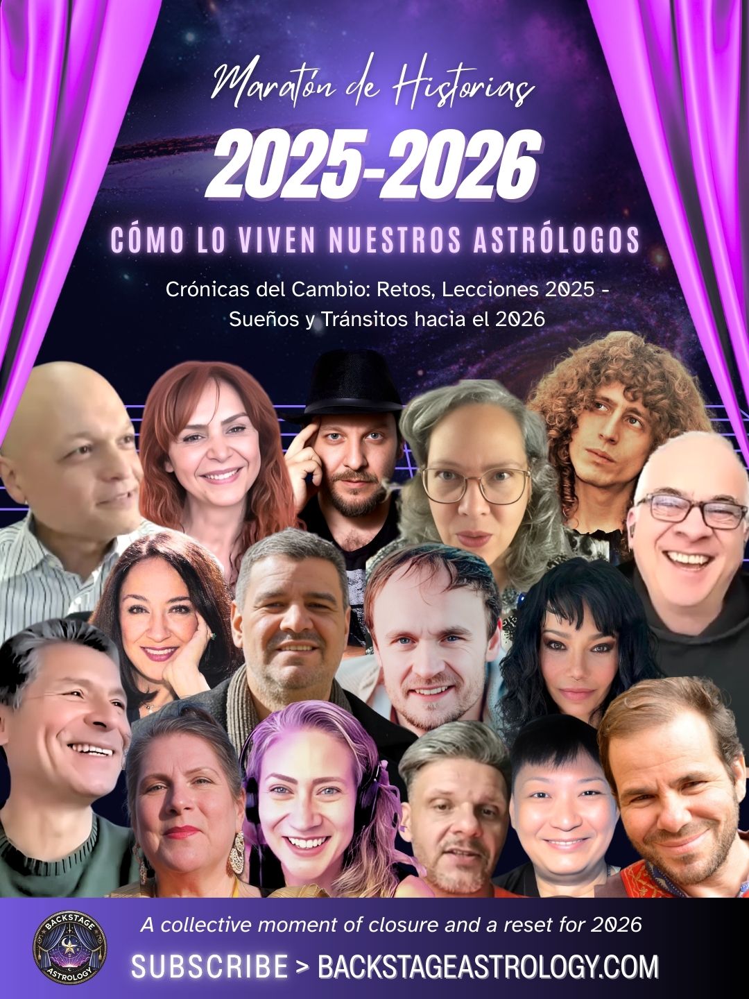Maraton de Historias Backstage AStrology