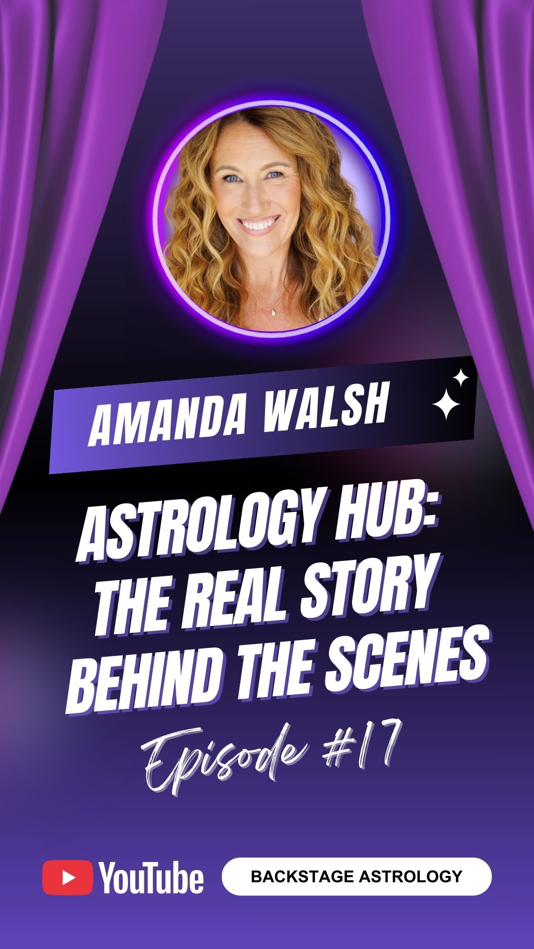 Amanda Walsh Backstahe Astrology Interview