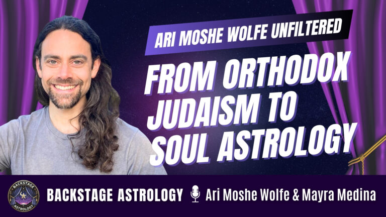 ari moshe wolfe and mayra medina backstage astrology