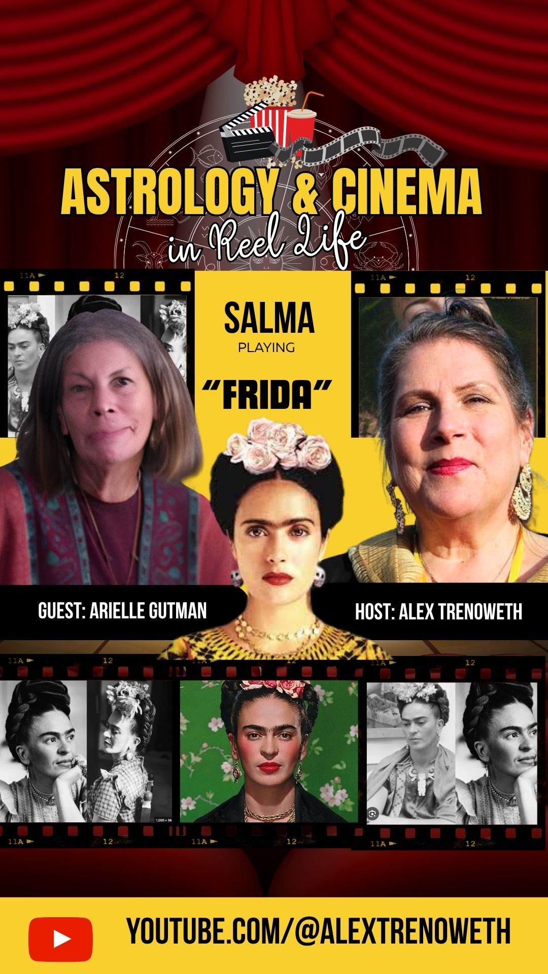 Astrology & Cinema - Arielle Gutman and Alex Trenoweth - Frida Kahlo