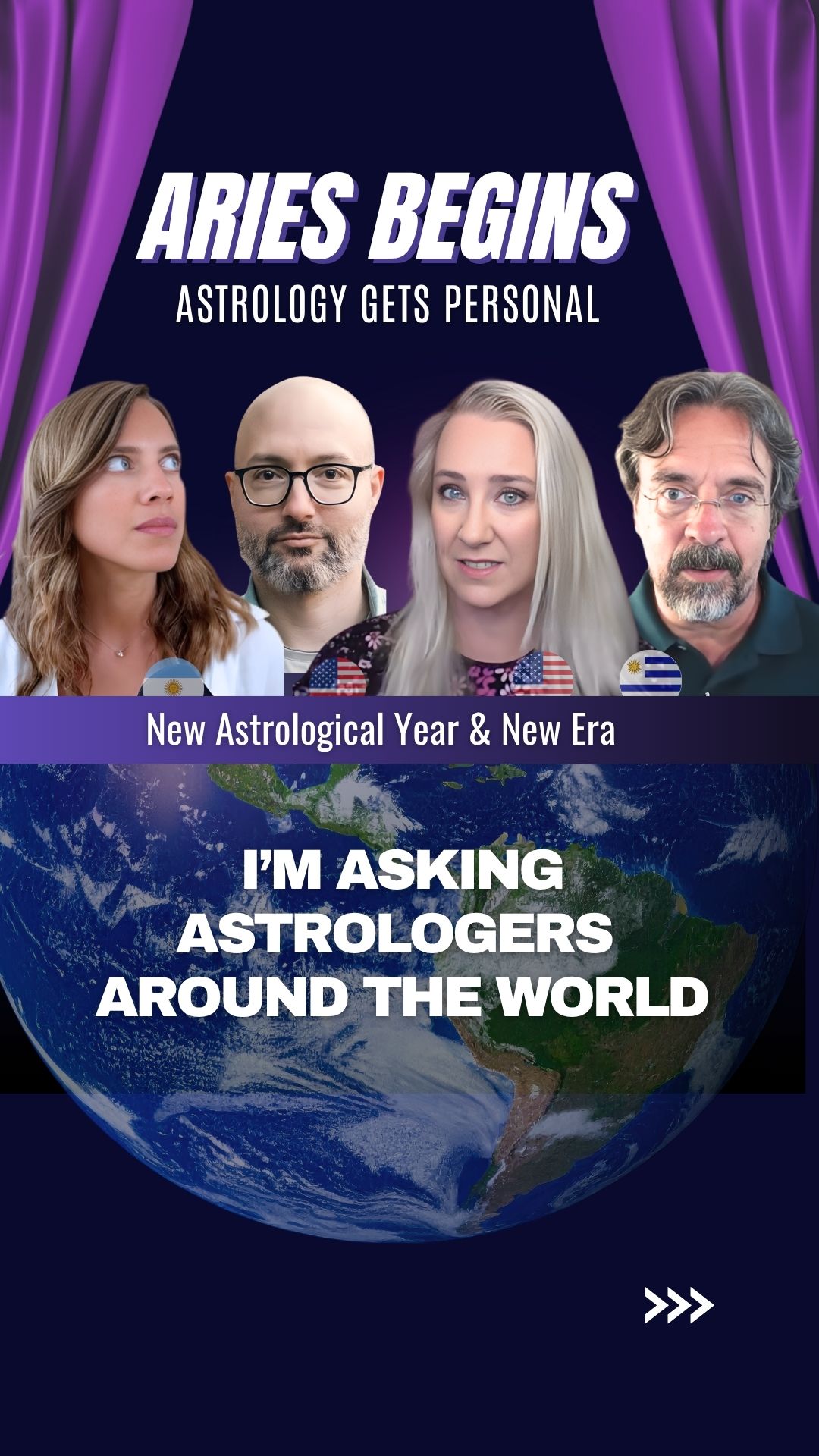 MOLLY MCCORD, LAU MATTIVI, SJ ANDERSON, FERNANDO ROVERANO, BACKSTAGE ASTROLOGY