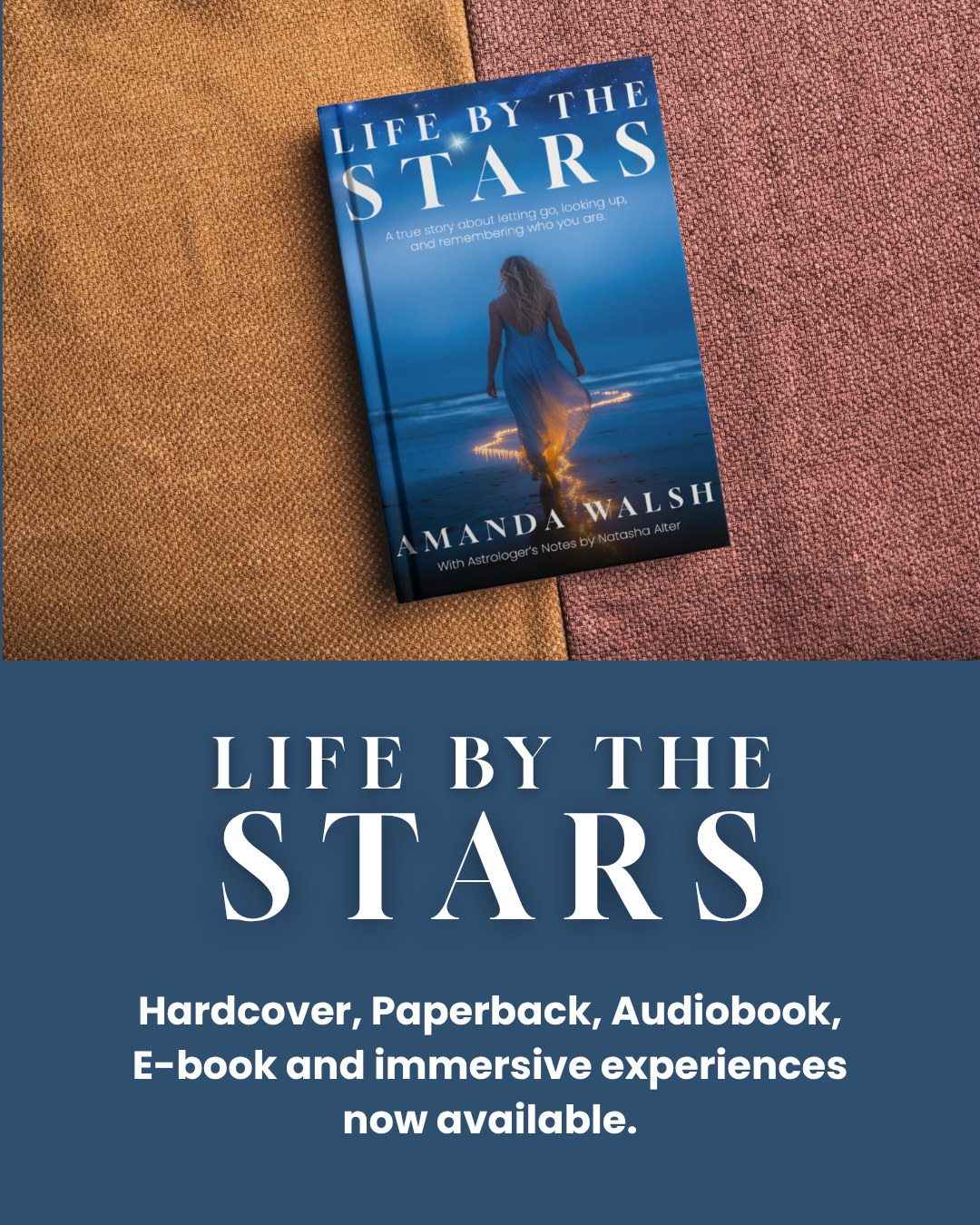 Life By The Stars Book By Amanda Walsh from Astrology Hub - Backstage Astrology Affiliate