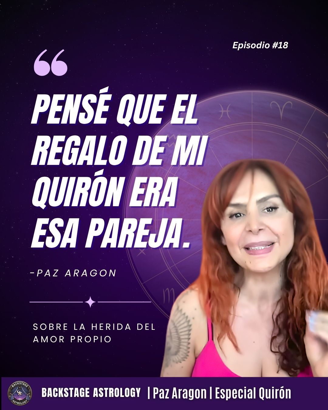 Paz Aragon habla sobre su retorno de Quiron