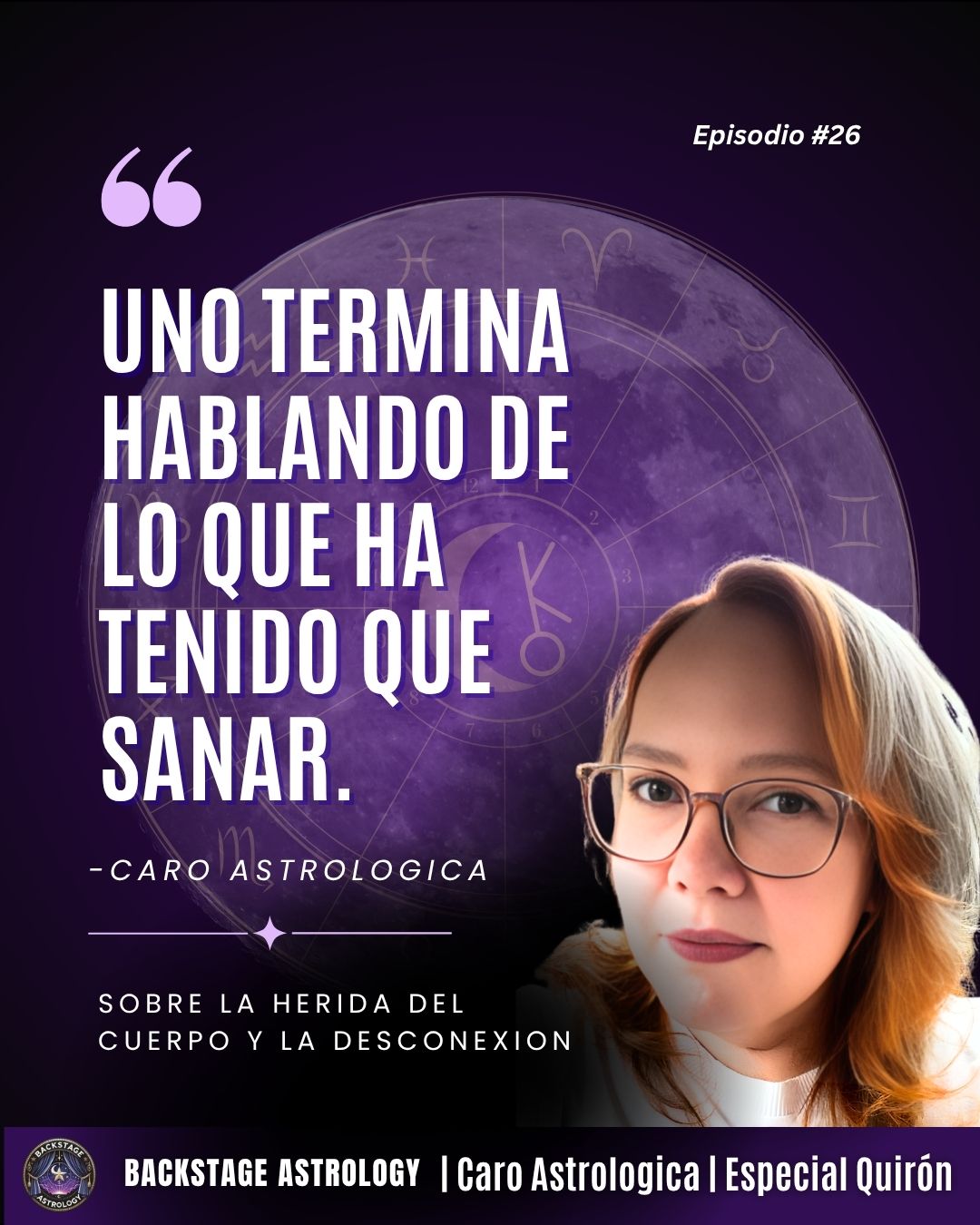 Caro Astrologica habla sobre su Quiron en Tauro