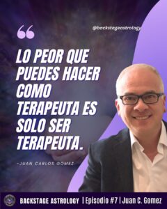 Juan Carlos Gomez Ser Astrologo y Terapeuta