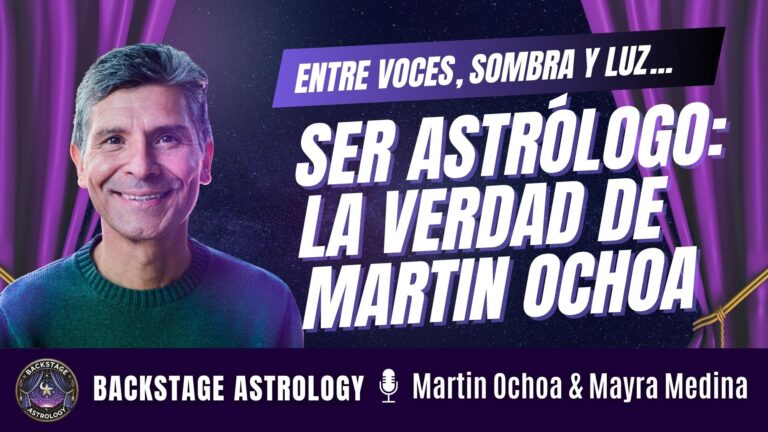 Martín Ochoa en Backstage Astrology: Ser astrólogo, la verdad de Martín Ochoa